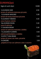 Giapponese Zein menu