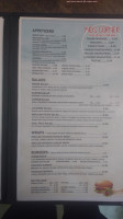 Augustus Resort menu