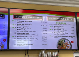 Ca D Toniot menu