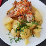 Zájezdní Hostinec U Jiskrů food