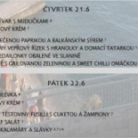 Adria menu