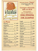 Pizzeria Gianni Ceriale (sv) menu