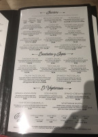 Trattoria Del Borgo menu