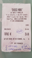 Chiosco Madai menu