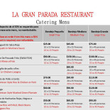 Quo Vadis menu