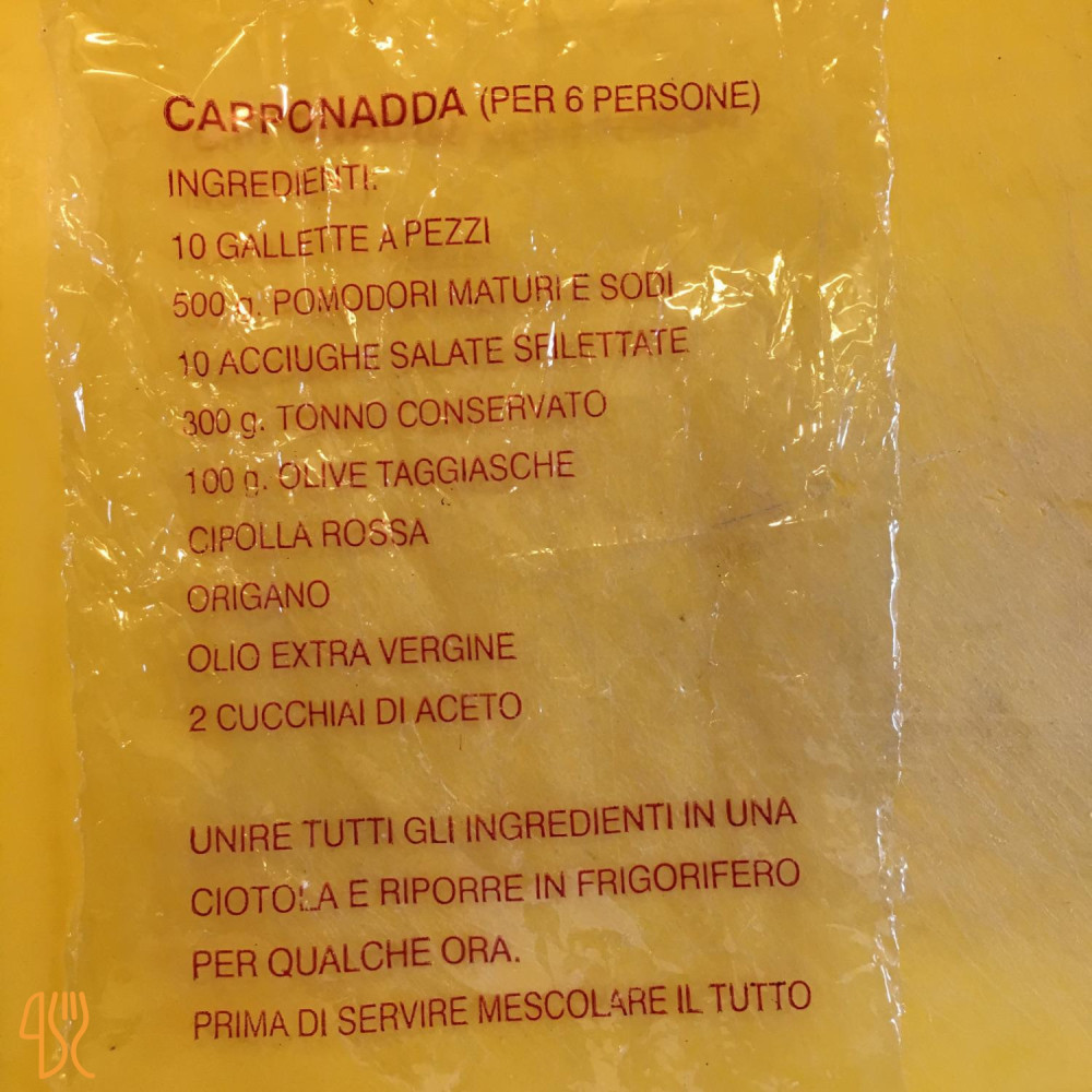 Panificio Maccarini Carta