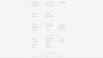Londra Place menu