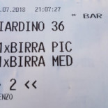 Birreria Arciduca menu