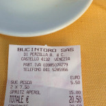 Caffe Bucintoro Carta