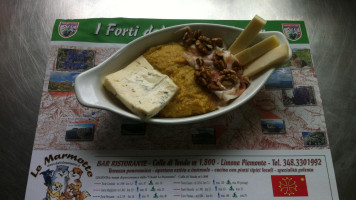 Chalet Le Marmotte menu