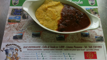 Chalet Le Marmotte menu