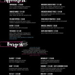 Caffe Dessert menu