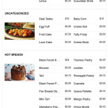 Radniční Restaurace Jihlava menu