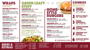 Hospůdka Pod Hradištěm menu