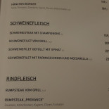 Restaurace Pyramida menu