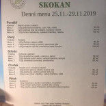 Hostinec Skokan Rtm Catering S.r.o menu