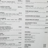 Al Cacciatore menu