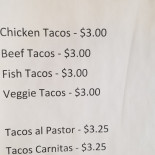 Al Cacciatore menu