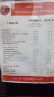 Gasthofstube Stafler menu