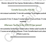 Caffè Del Corso Speisekarte