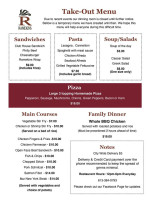 Pasticceria Caffe Pirona menu