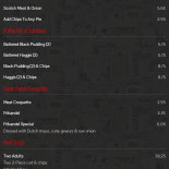 Torre De' Pazzi menu