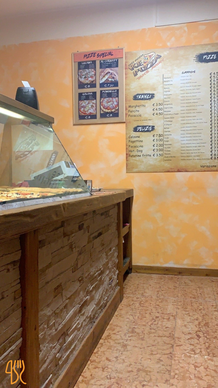 Ke Pizza Take Away Carta