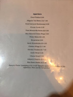 Casolare Dei Fiori menu