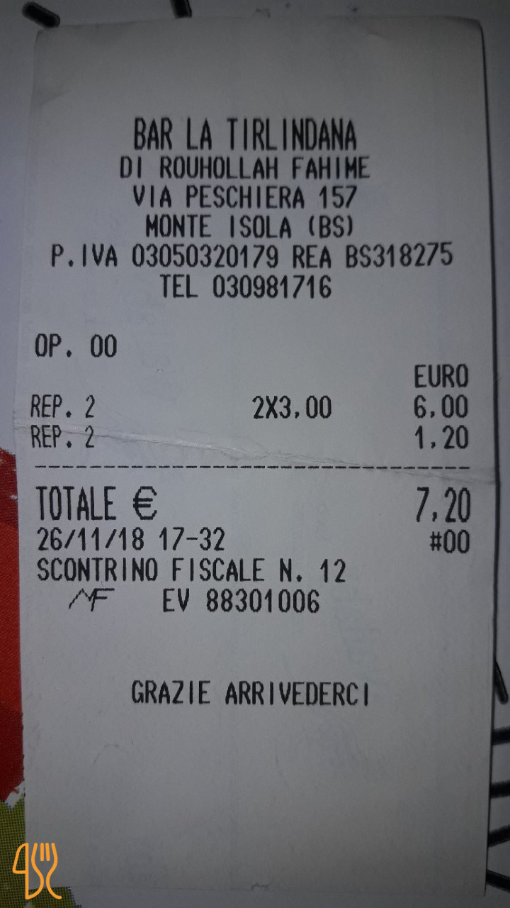 La Tirlindana Carta