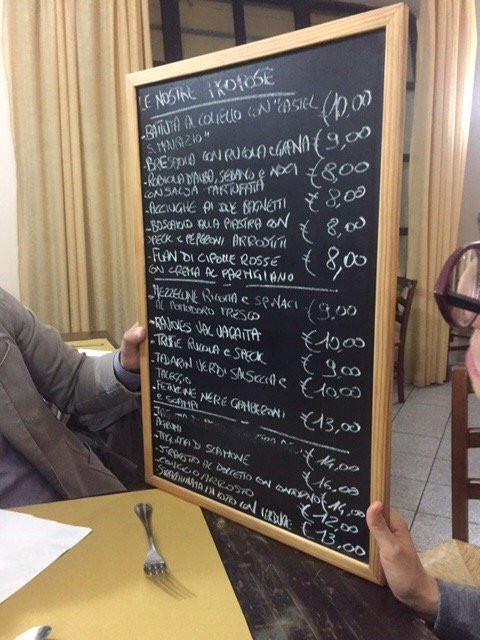 Trattoria Da Cate E Maria Carte