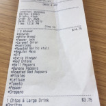 Genesis Pizzeria menu
