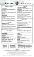 Due Bicchieri menu