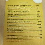 Pizzeria Charlie menu