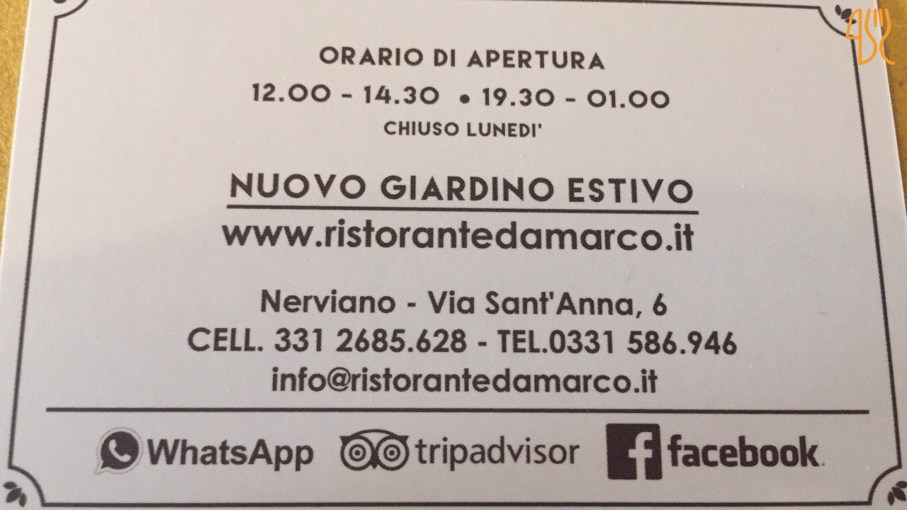 Da Marco Griglieria Carte