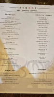La Tana Della Lepre menu