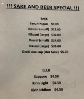 Rifugio Mongioie menu