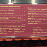 Flower Burger Carte