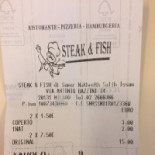 Steak Fish Speisekarte