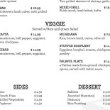 Gustare Oltrecucina menu