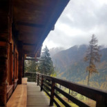 Malga Berger outside