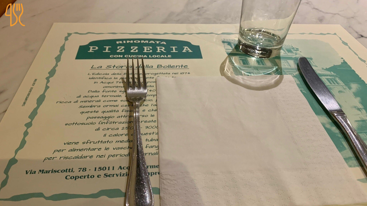 Rinomata Pizzeria Speisekarte