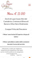 Don Peppe Pizzeria E Trattoria menu