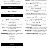 Fish And Beach Carte