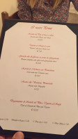 Trattoria Belvedere menu