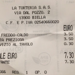 La Torteria Carte
