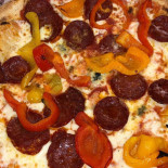 Pizzeria La Perla food