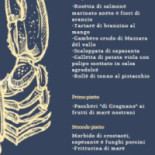 A Modo Mio Carta