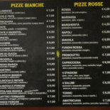 Pizzeria Le Terme menu