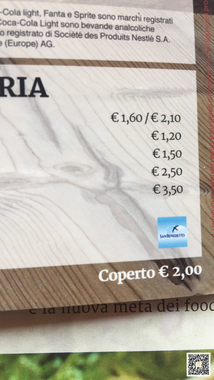 Roadhouse Corsico Carta