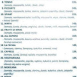 Skipi Restaurace menu